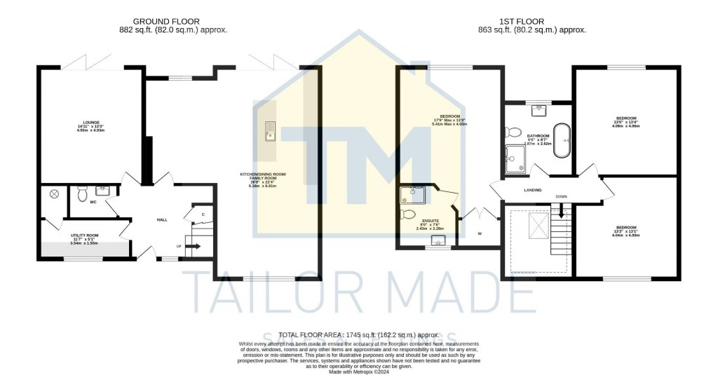 Floorplans For The Birches, Tamworth Road, Fillongley, CV7 - BRAND NEW HOME