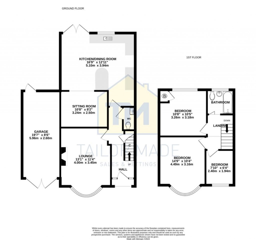 Floorplans For Harewood Road, Whoberley, Coventry