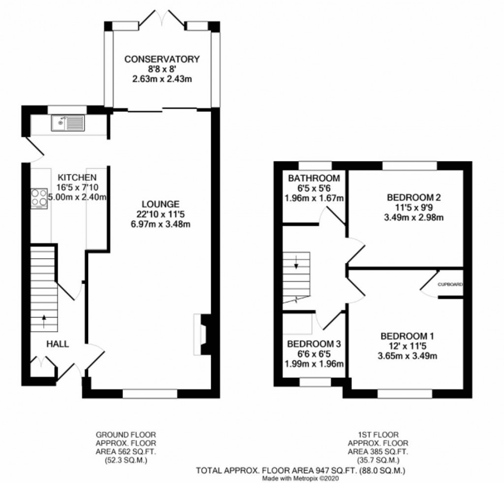 Floorplans For Winsford Avenue, Allesley Park, Coventry