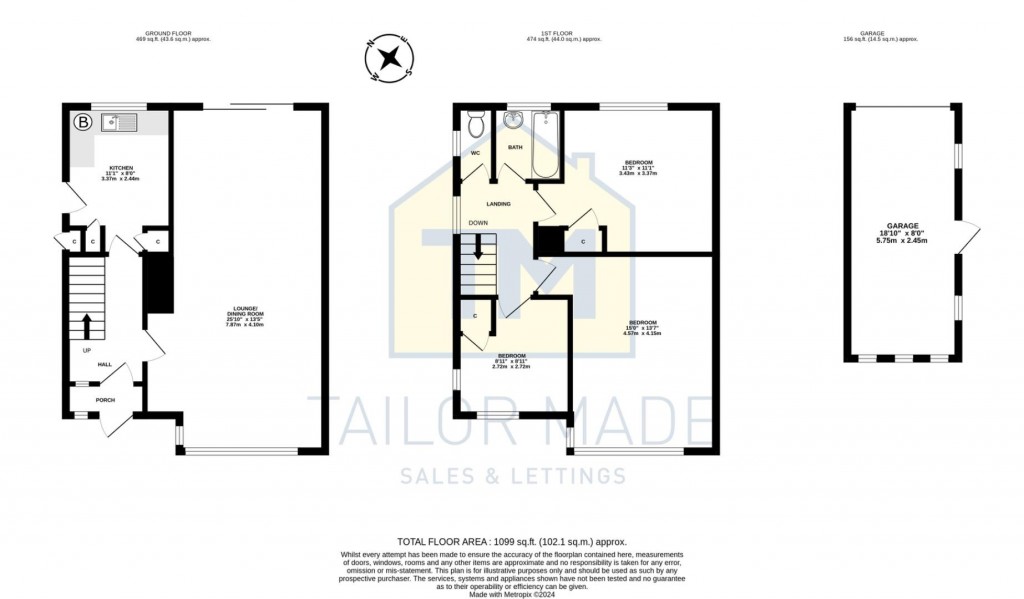 Floorplans For Kenpas Highway, Finham, Coventry - NO ONWARD CHAIN