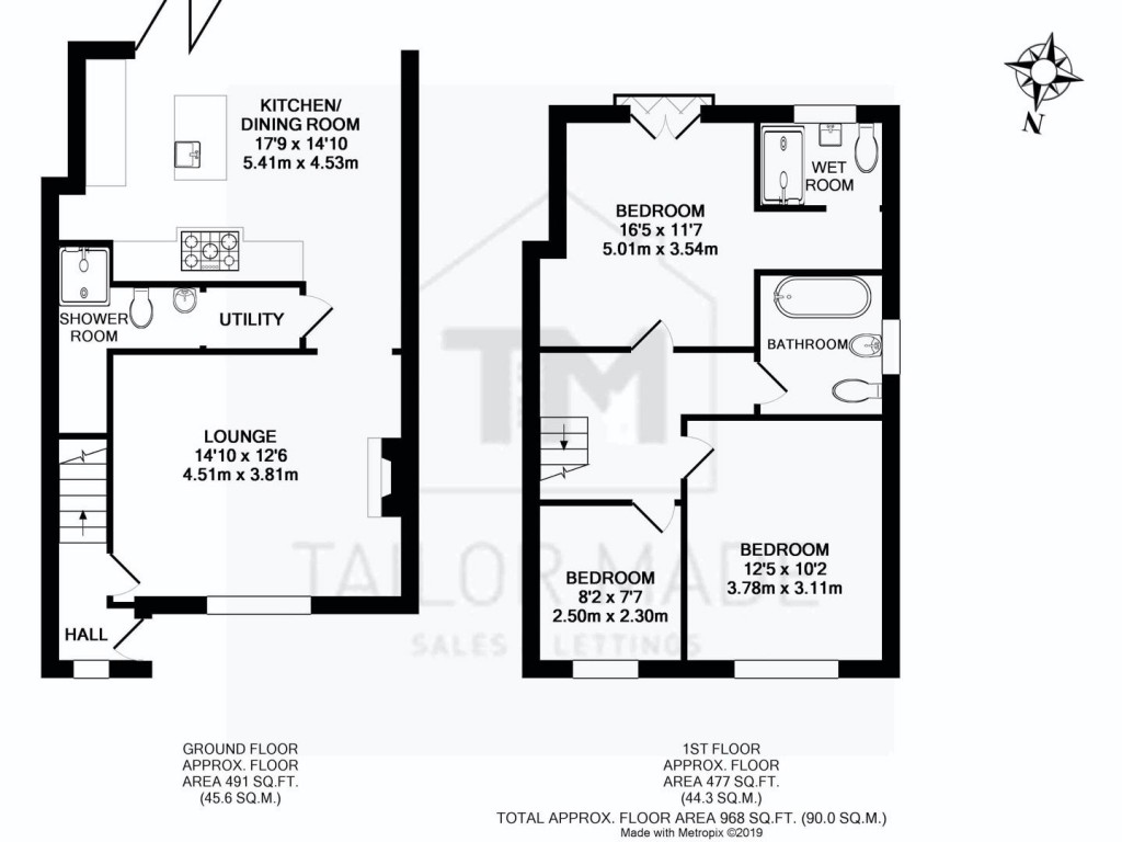 Floorplans For Harvest Hill Cottages, Oak Lane, Allesley, Coventry