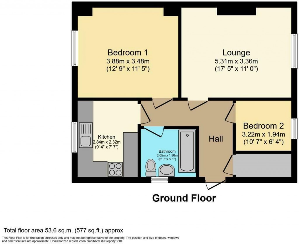 Floorplans For High Park Close, Mount Nod, Coventry