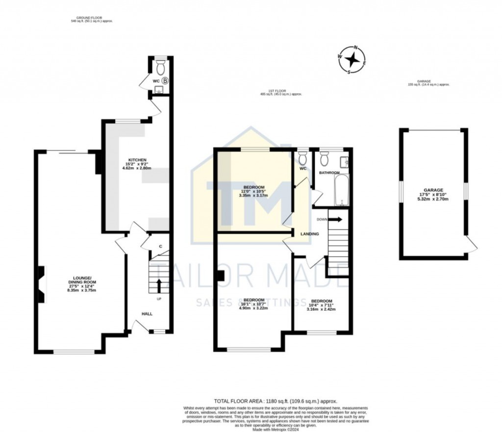 Floorplans For Winsford Avenue, Allesley Park, Coventry