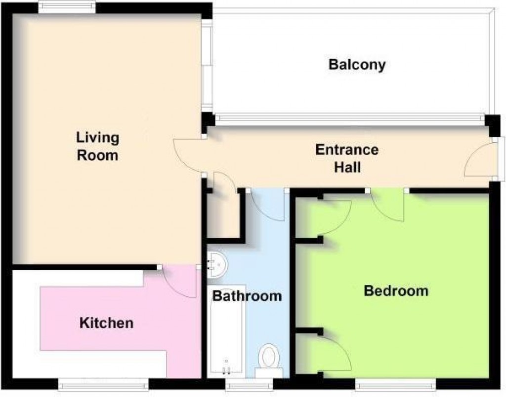 Floorplans For Compass Court, Norfolk Street, Coventry