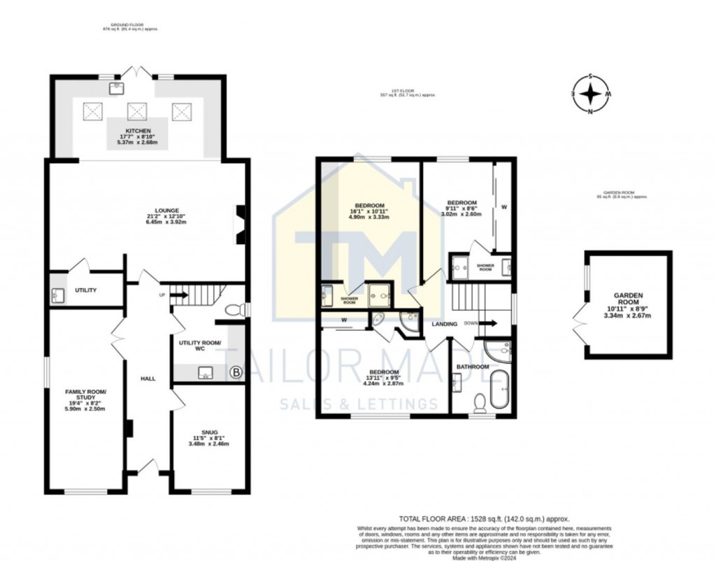 Floorplans For Allesley Croft, Allesley Village, Coventry