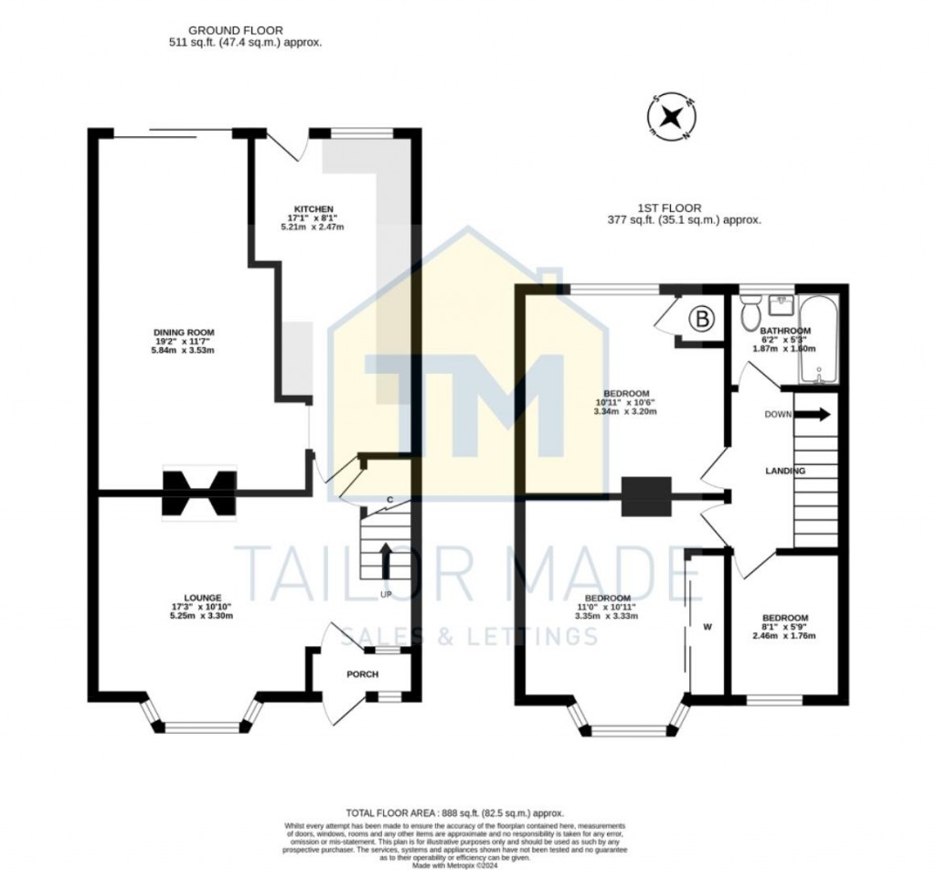 Floorplans For Watery Lane, Keresley, Coventry