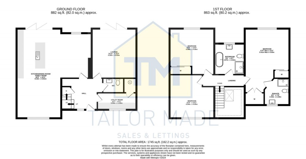 Floorplans For The Birches, Tamworth Road, Fillongley, Coventry