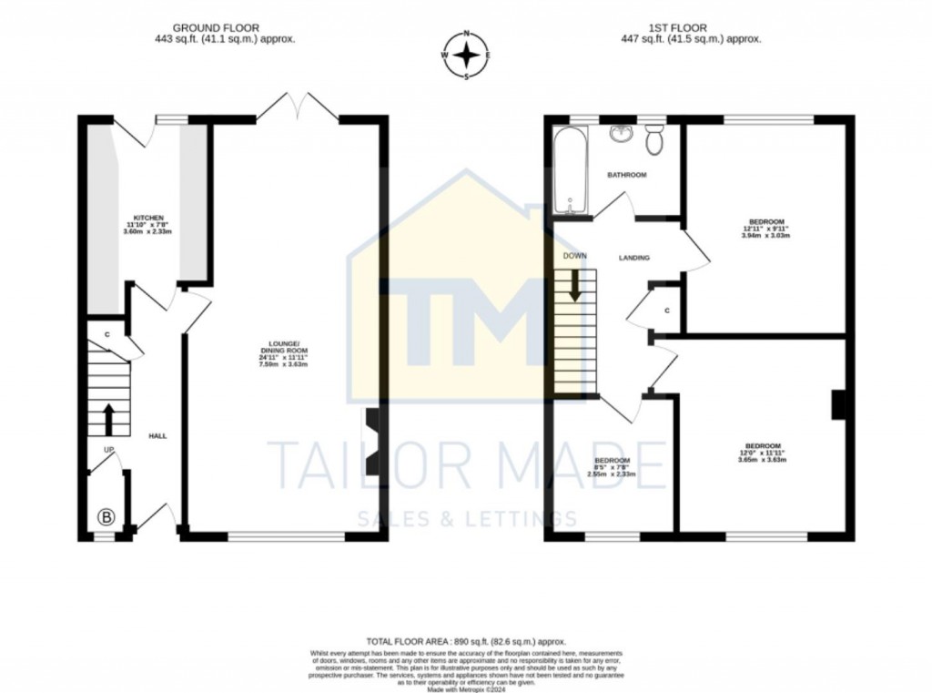 Floorplans For Broad Lane, Eastern Green, Coventry