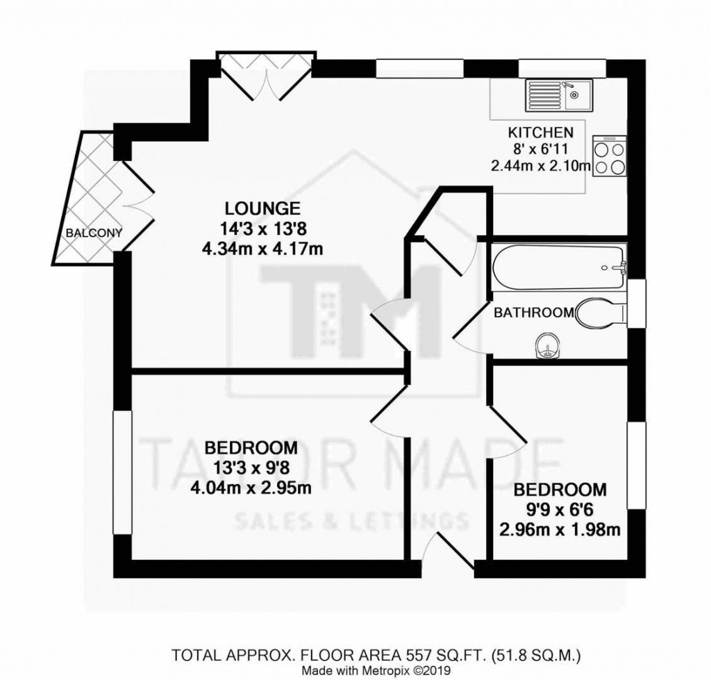 Floorplans For Philmont Court, Bannerbrook Park, Coventry