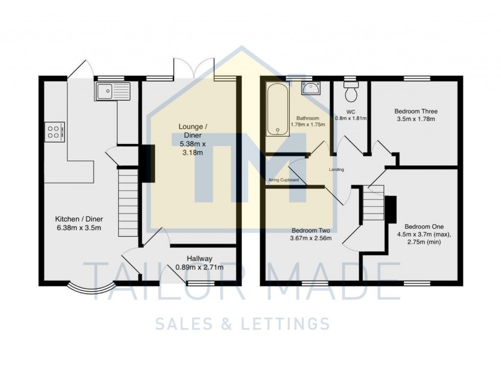 Floorplans For Winnallthorpe, Willenhall, Coventry