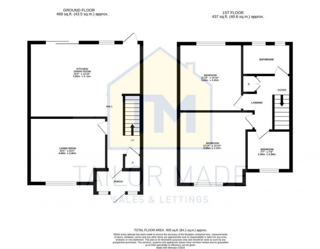 Floorplans For Kendal Rise, Allesley Park, Coventry