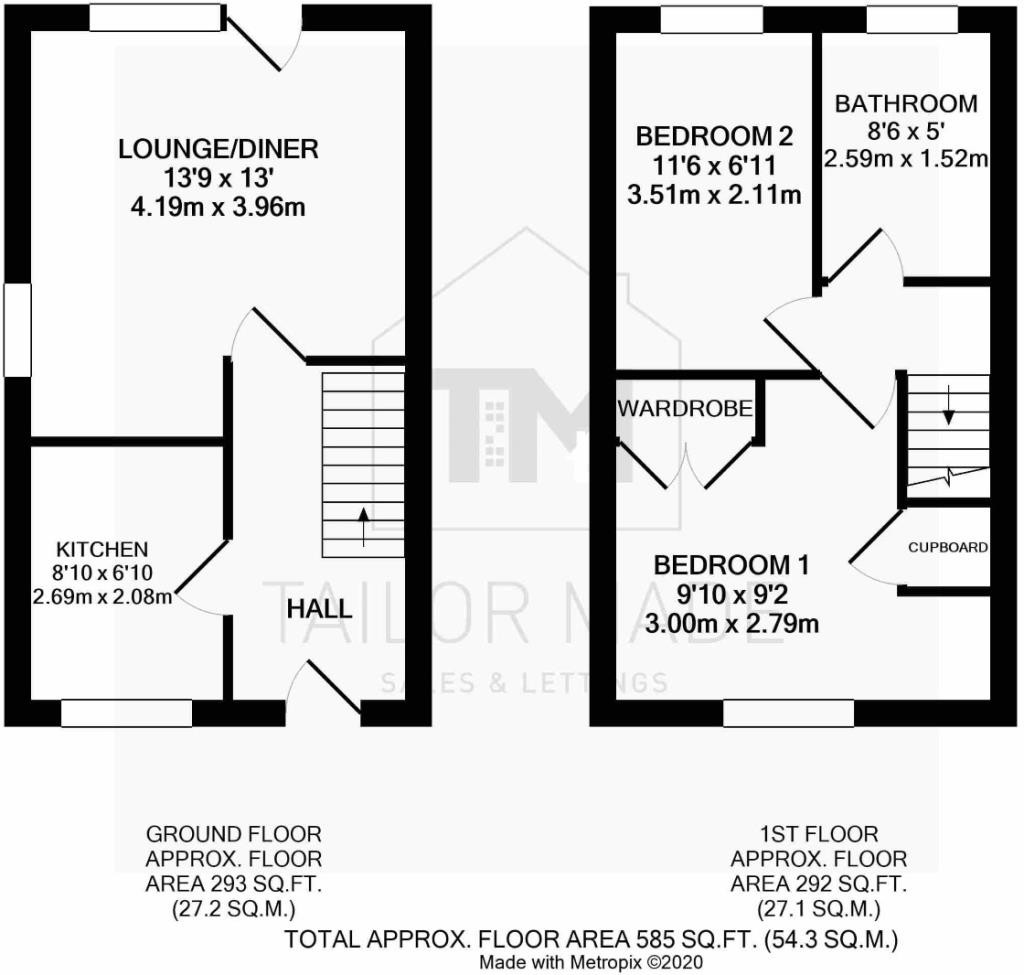 Floorplans For Hornbeam Drive, Coventry - No Onward Chain