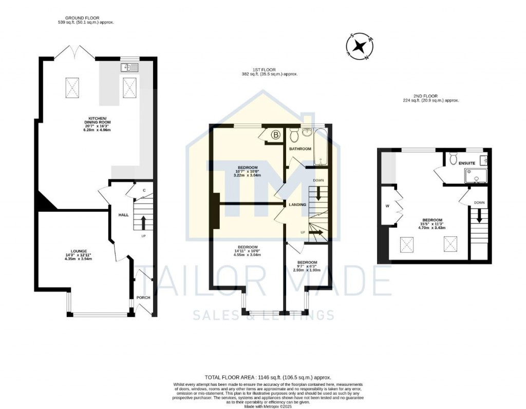 Floorplans For Mapleton Road, Coundon, Coventry