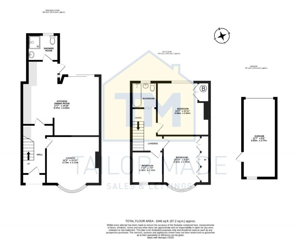 Floorplans For Grayswood Avenue, Chapelfields, Coventry - NO ONWARD CHAIN