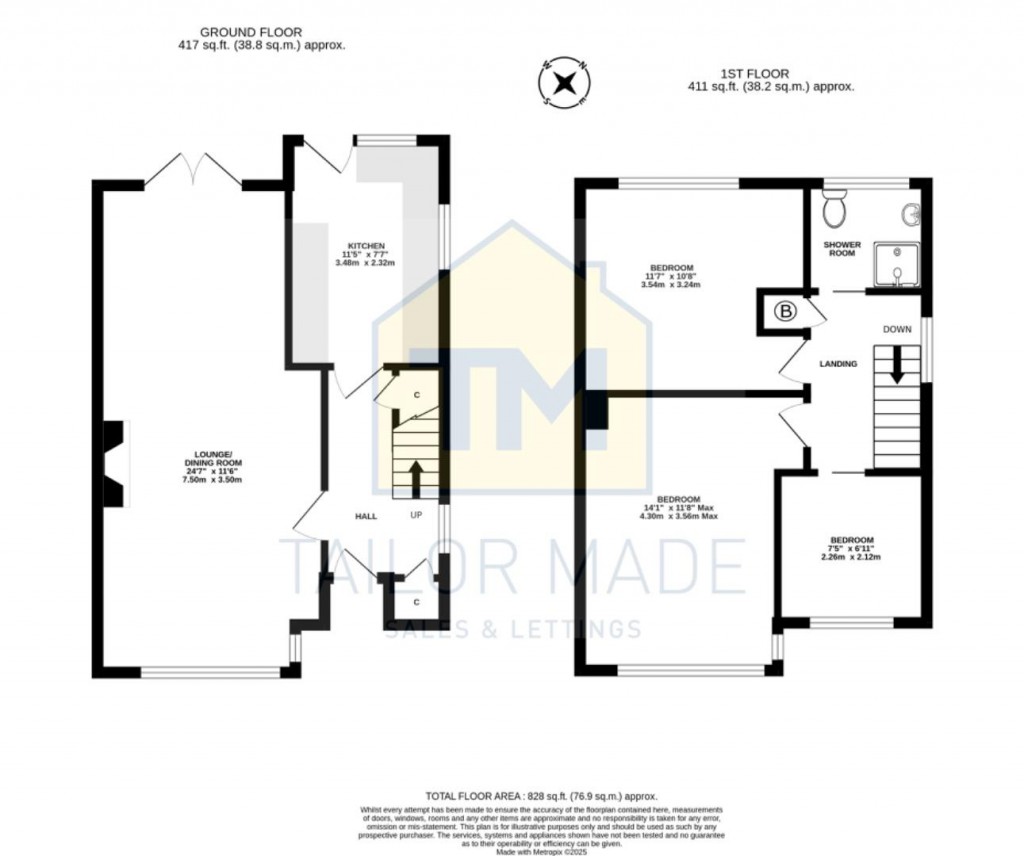 Floorplans For Gleneagles Road, Coventry - No Onward Chain