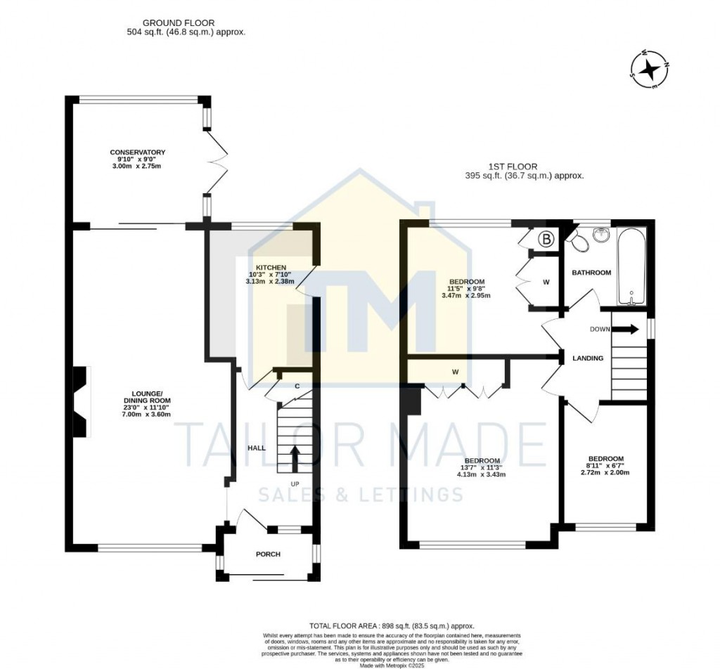 Floorplans For South Ridge, Allesley Park, Coventry