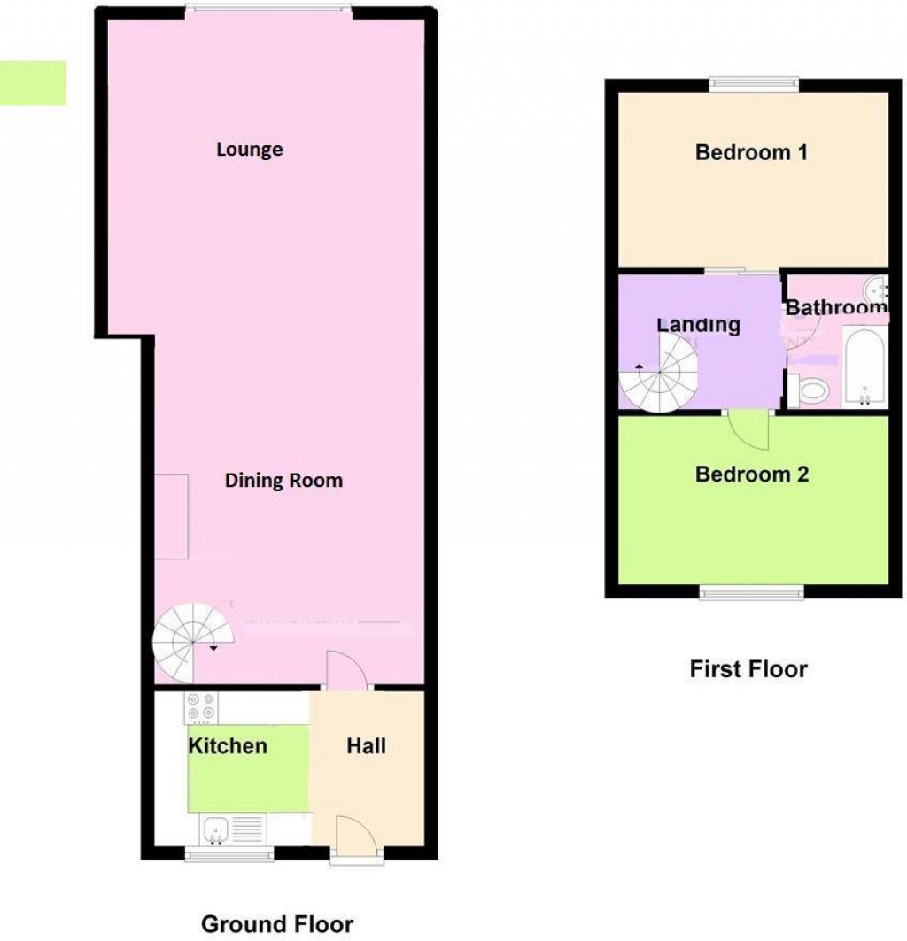 Floorplans For Sycamore Close, Burbage, Hinckley - LARGELY EXTENDED