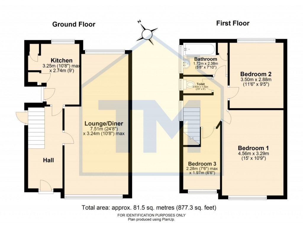 Floorplans For Berwick Close, Mount Nod, Coventry - Available Now