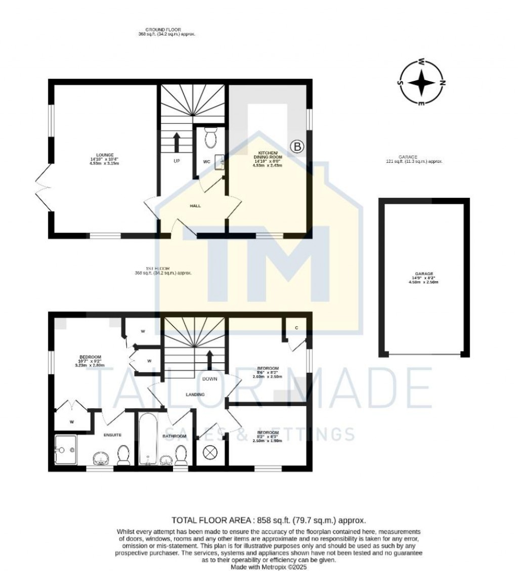 Floorplans For Elizabeth Way, Walsgrave, Coventry