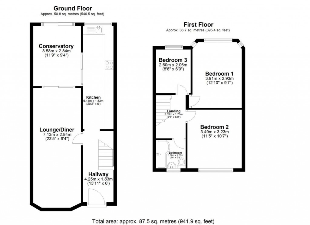 Floorplans For Stepping Stones Road, Coundon, Coventry - NO CHAIN